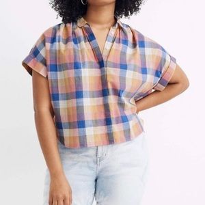 New Madewell Hilltop Button Up Shirt